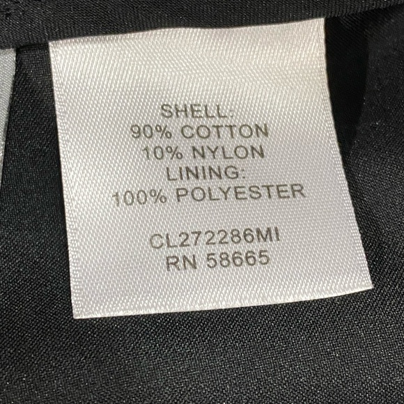 Classiques Entier Sz 4 Black and Gray Abstract Skirt - Picture 10 of 10